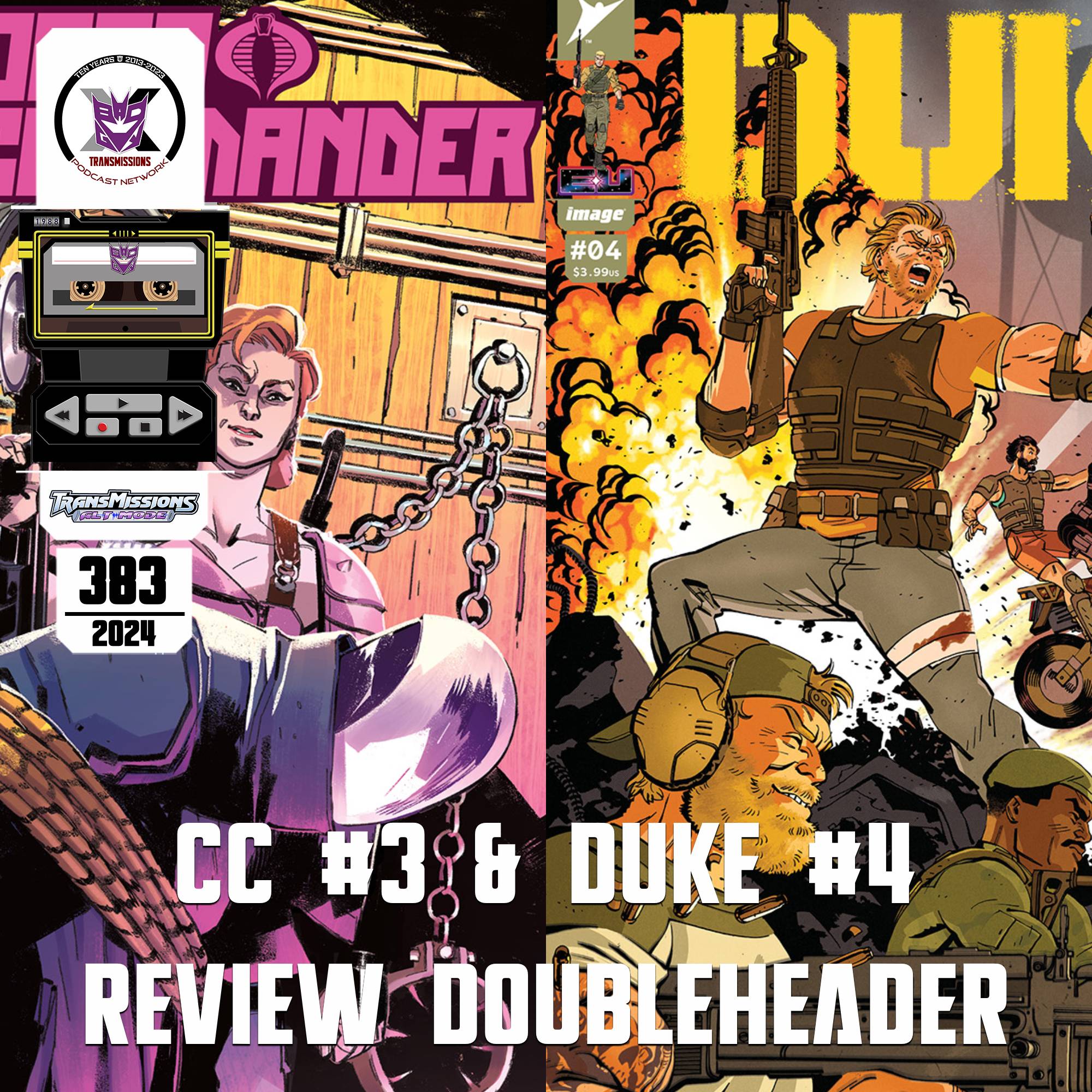 Cobra Commander #3 & Duke #4 Review Doubleheader