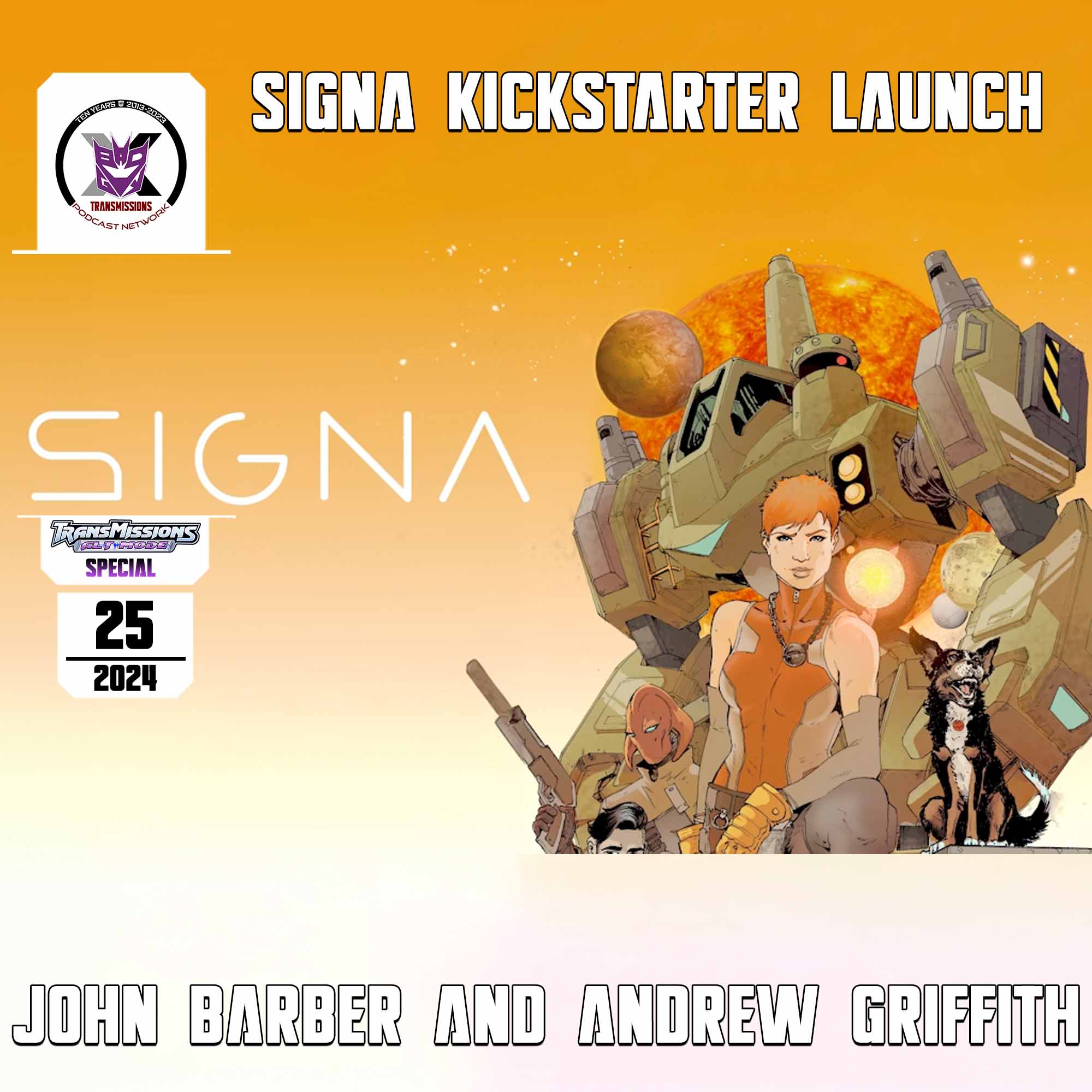 Signa Kickstarter Launch w/ John Barber & Andrew Griffith