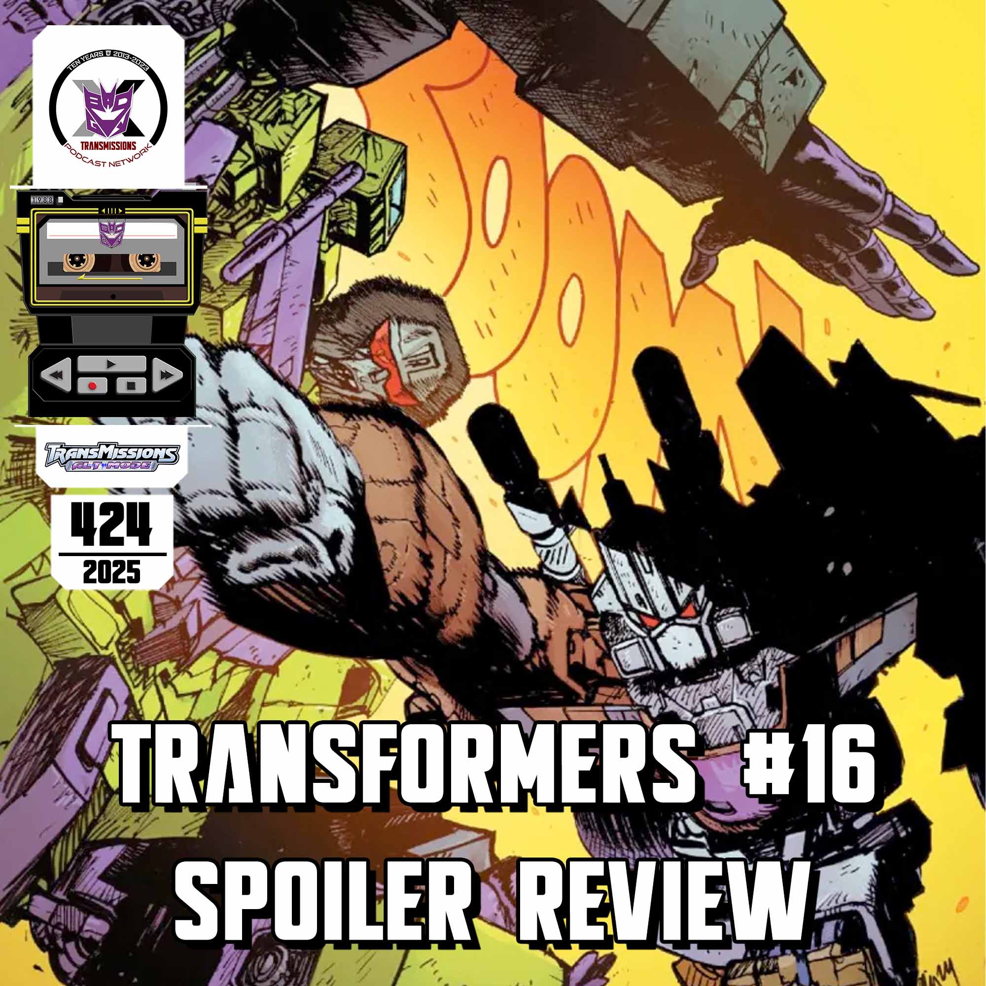 In-Depth Spoiler Review of Transformers #16 – Alt Mode #424